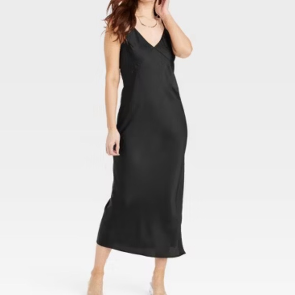 Dresses & Skirts - Black Slip Dress